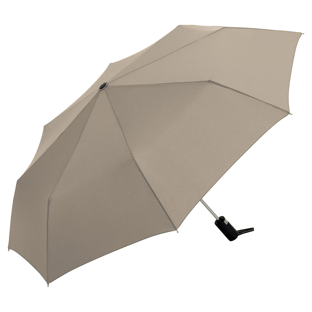 FARE AOC-Mini-Taschenschirm Trimagic Safety taupe